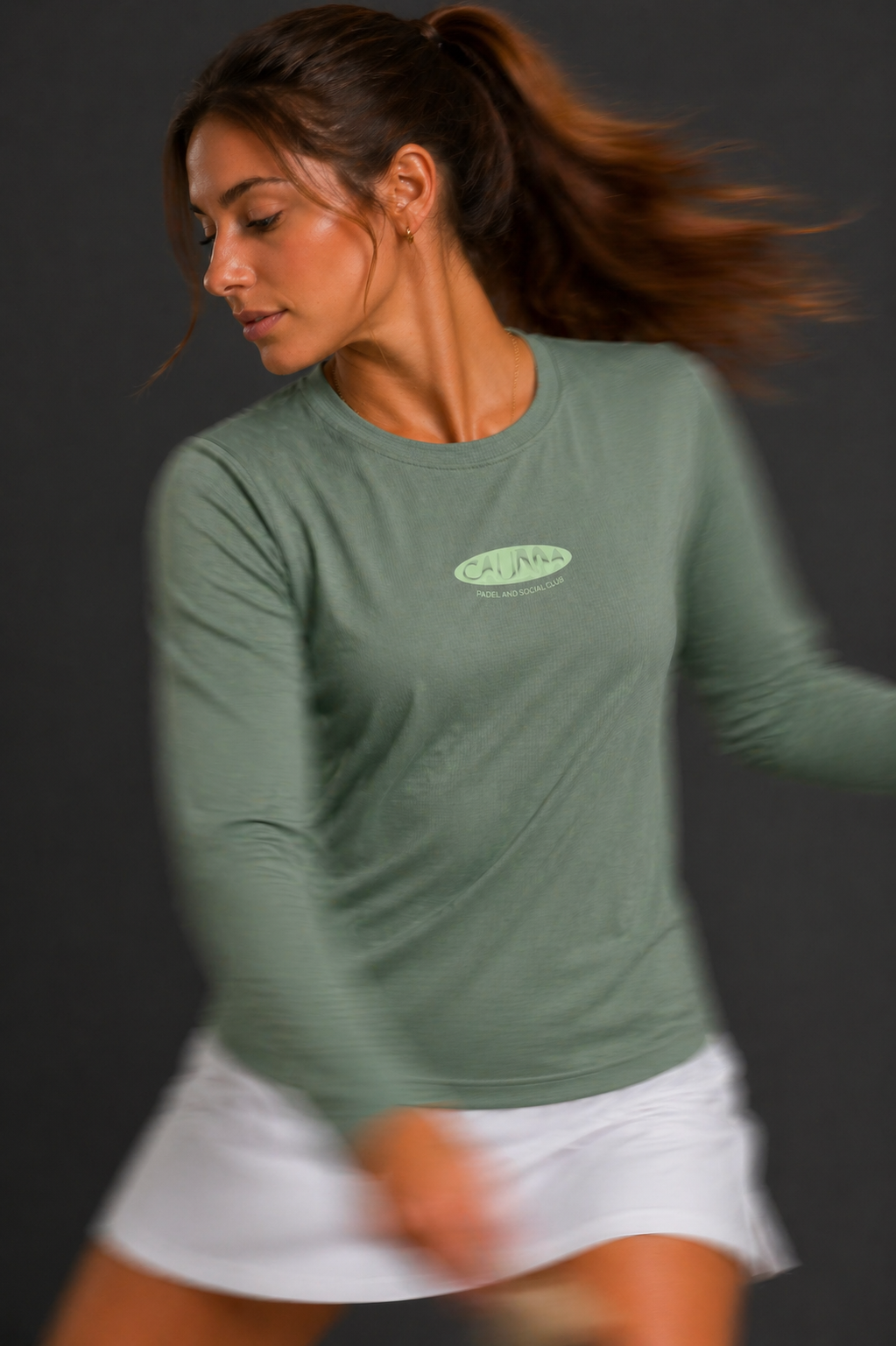 On Court Long Sleeve Green