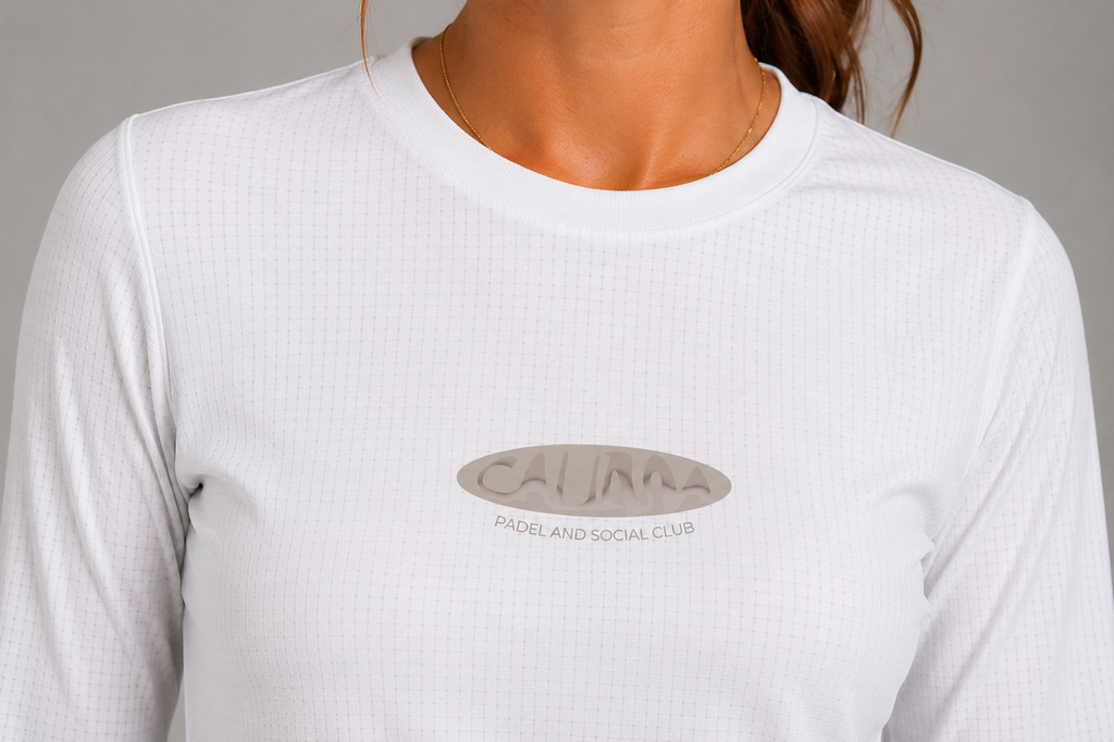 On Court Long Sleeve White