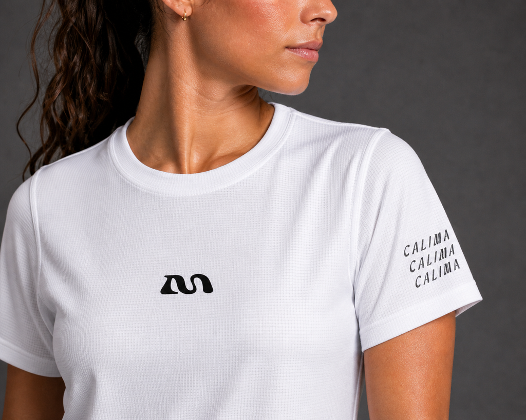 On Court Tee White