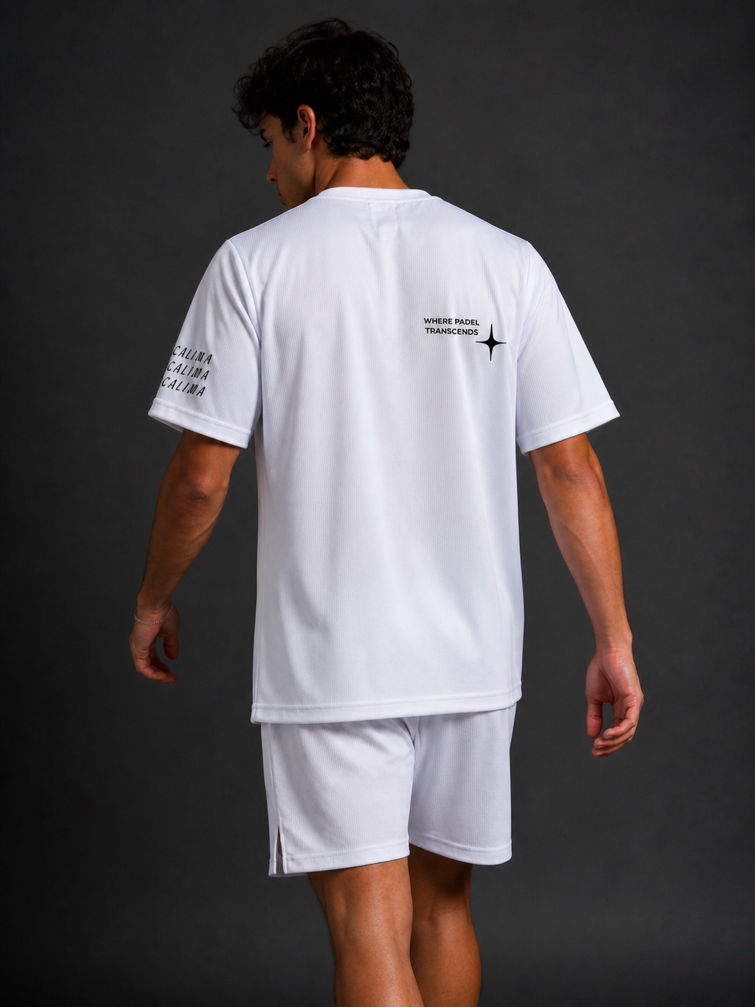 On Court Tee White