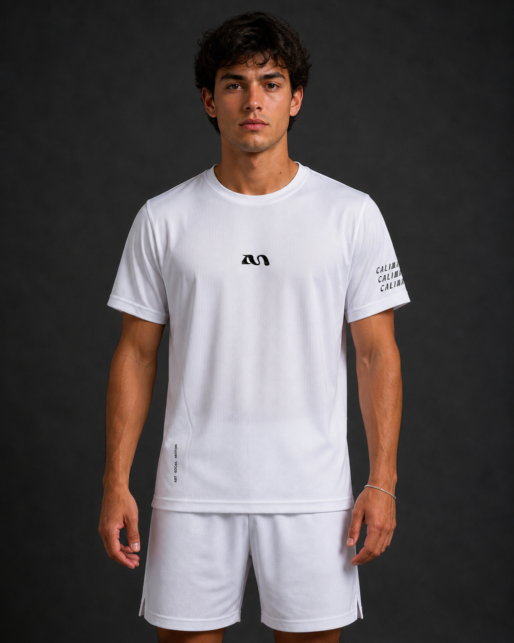 On Court Tee White