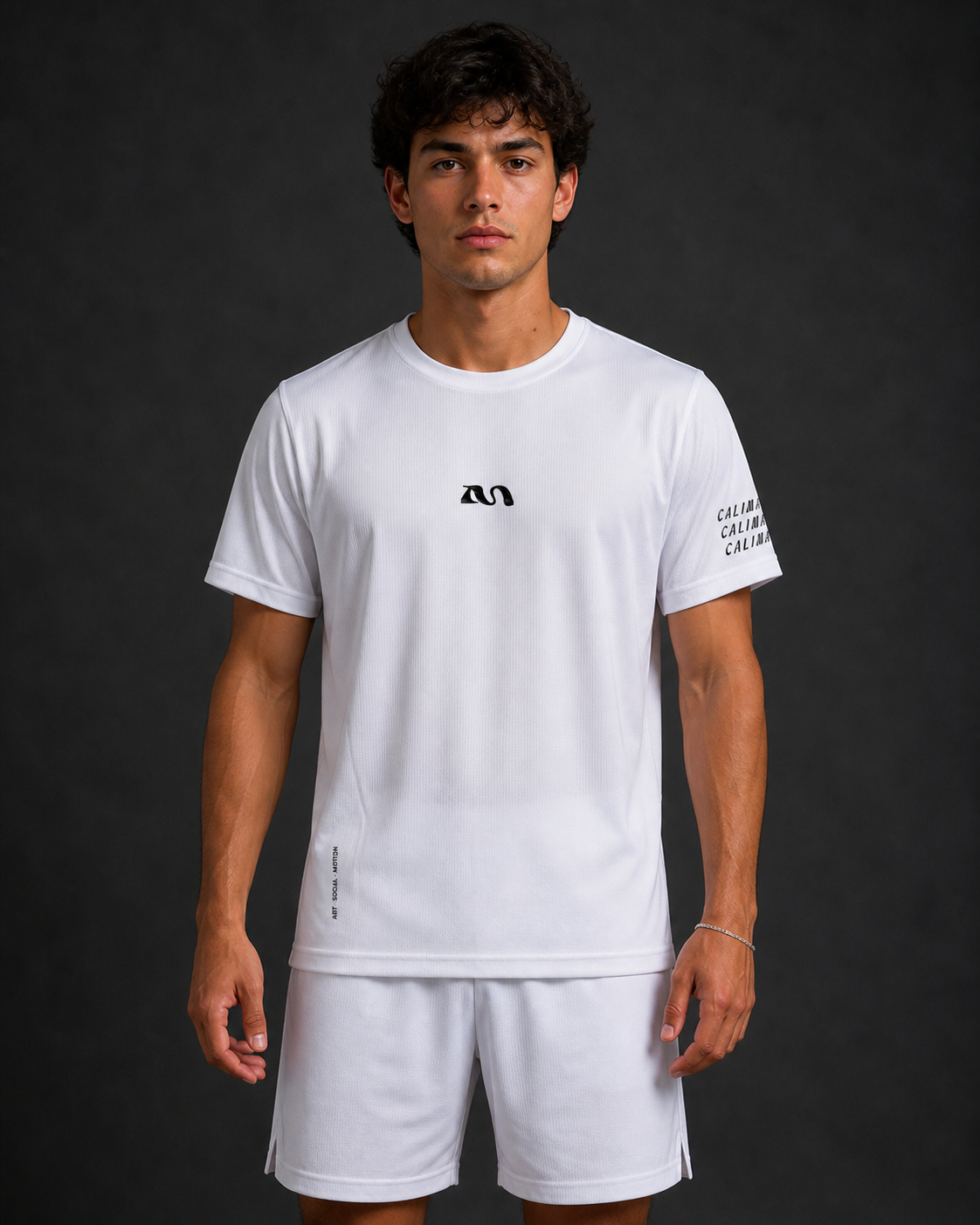 On Court Tee White