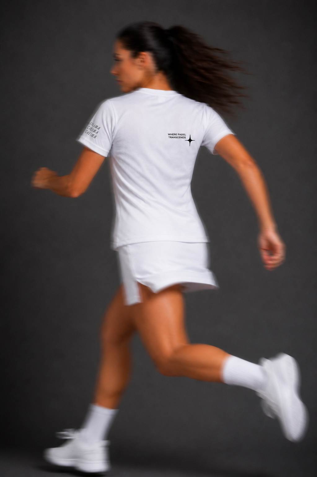 On Court Tee White