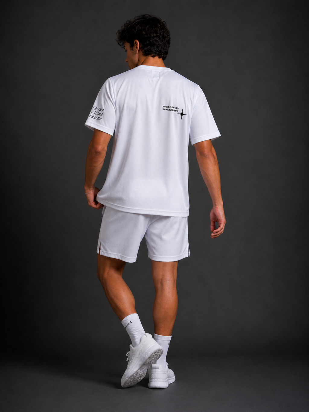 On Court Tee White