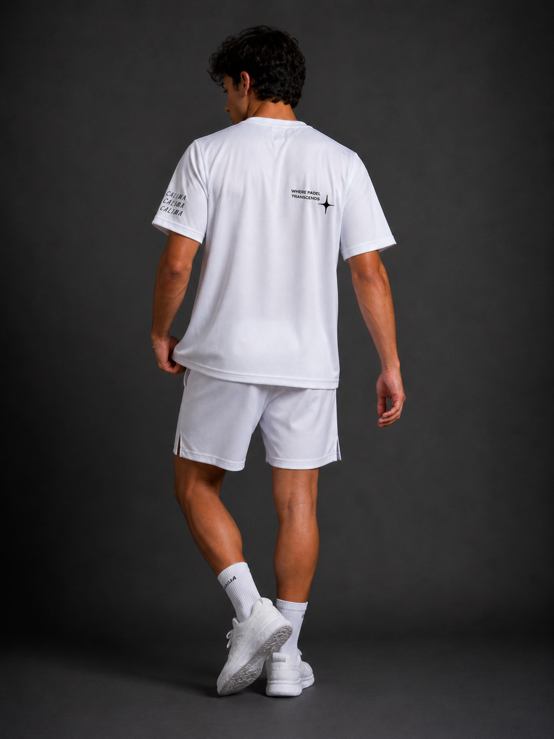 On Court Tee White