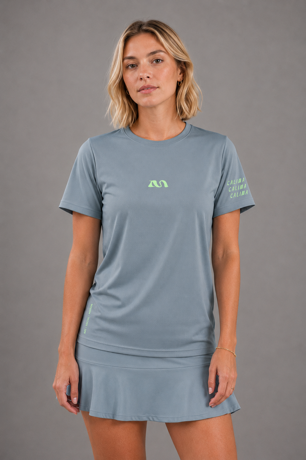 On Court Tee Grey
