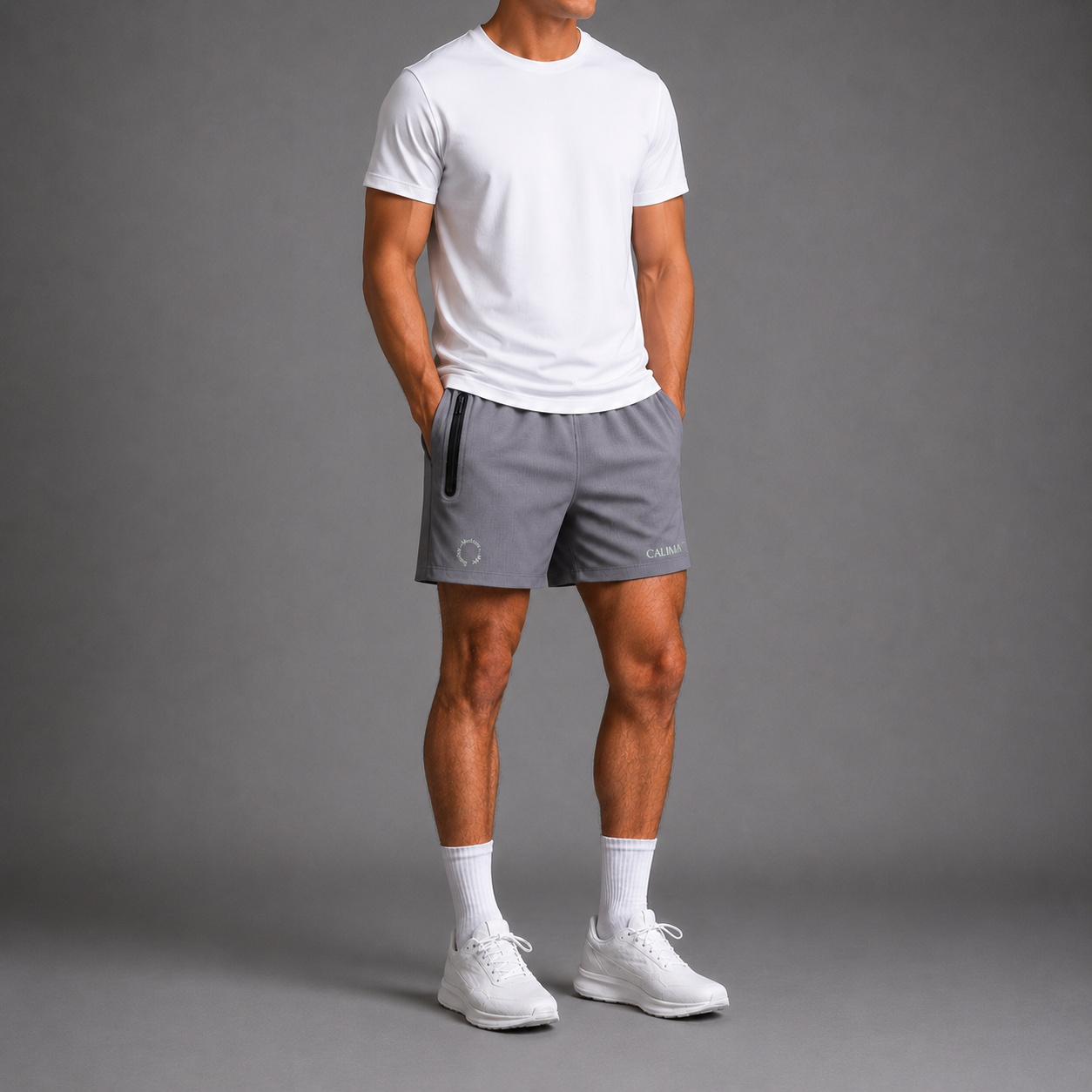 Club Short Grey