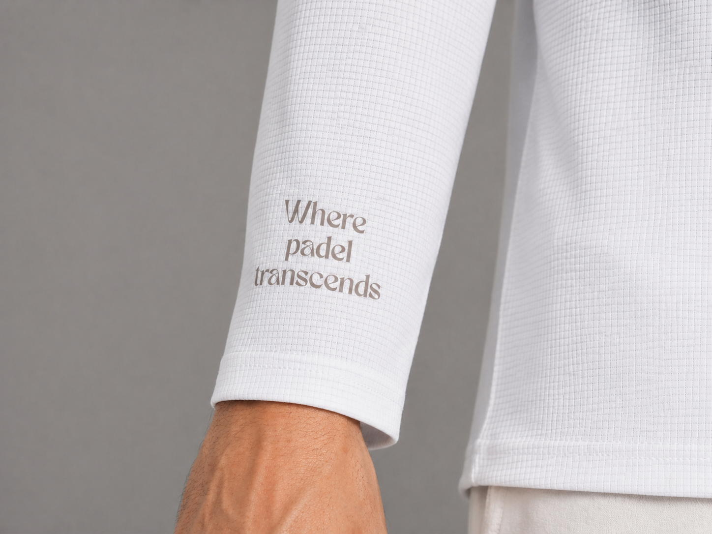 On Court Long Sleeve White