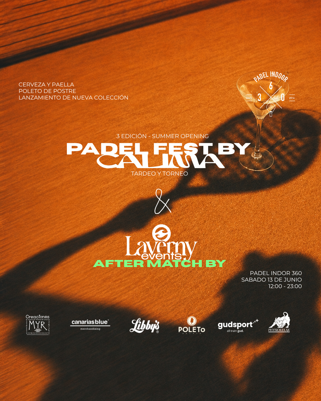 Entrada Torneo Padel Fest by CALIMA — 3ª edición